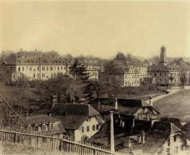 Bern,
                          das neue Inselspital auf der Kreuzmatte 1896
