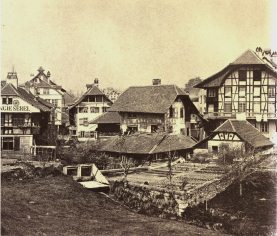 Bern, am Sulgenbach um 1900