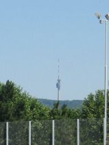 Muttenz: Frscheneckrainweg, TV-Turm,
                        Nahaufnahme