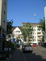 Kreuzung Thannerstrasse / Spalenring,
                      Baumgestalt
