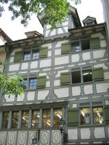 St. Gallen: Neugasse 39-41, Riegelhaus
                        Fassade 01