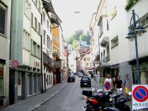St. Gallen: Sicht in die Metzgergasse