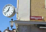 Winterthur: Strassenschild Metzggasse