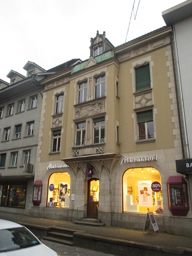 Langenthal Altstadthaus in Gelb