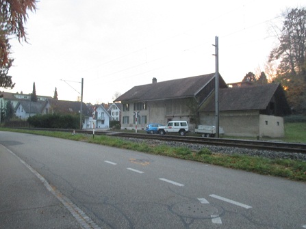 Langenthal Eisenbahnstrasse, Sicht
                        nach Sden