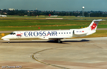 Flugzeug
                Embraer 145 von Crossair