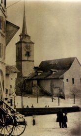 Bern, Nydeggkirche um 1860