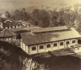 Bern, Schlachthof an der Engehalde im
                          Jahre 1879
