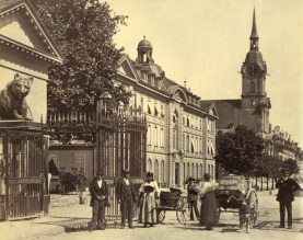 Bern, das Murtentor wurde 1880
                          abgebrochen