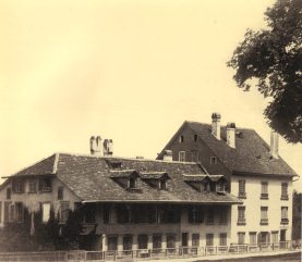 Wohnhuser am Falkenplatz um 1890
