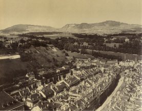 Bern, Blick vom Mnsterturm nach
                          Nordosten 1894