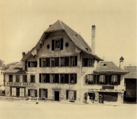 Bern, Glur-Haus im Marzili 1896