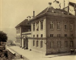 Bern, die Eidgenssische Mnze um 1900