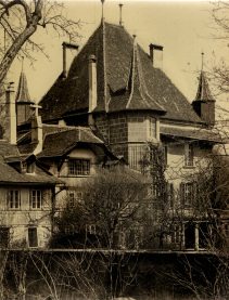 Bern, Schloss Holligen um 1900