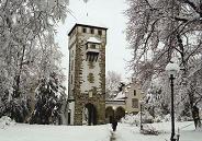 St.-Alban-Tor im Schnee