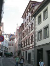 St. Gallen: Kugelgasse, grosses Riegelhaus