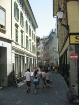 Zurich, Oberdorfstrasse (Upper Town
                          Street)