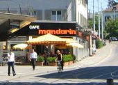 Stadelhoferplatz, Sicht aufs Caf
                        "Mandarin"