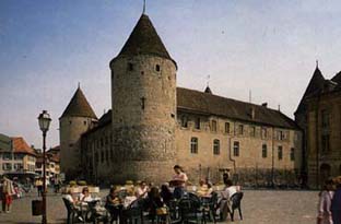 Schloss Yverdon / chteau (Iferten)