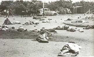 Sharpeville 1960: Tote auf der Strasse