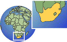 Die Position von
              Sdafrika. Karte, map, mapa, terkep, carte, carta