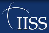 Das
                        Logo des IISS in London (International Institute
                        for Strategic Studies)