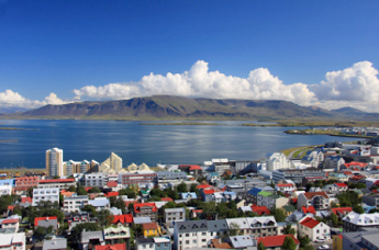 Reykjavik in Island