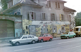 Autonomous youth center
                                    (AJZ) in Zurich 1980-1982, Limmat
                                    Street N� 18