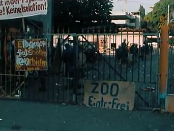 Zrcher Schlgerpolizei
                besetzt das AJZ, 4. September 1980