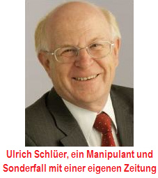 Historiker und Manipulant Ulrich
                            Schler, ein Sonderfall mit einer
                            Mitgliedschaft bei der rassistischen ASA und
                            mit einer eigenen Zeitung