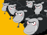 Schwarze Schafe wehren sich, Logo 02