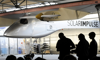 Solar-Flugzeug
                                "Solar Impulse" von Bertrand
                                Piccard aus der Westschweiz