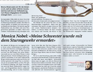 Morde mit Sturmgewehr sind eine
                        "schweizer Tradition"