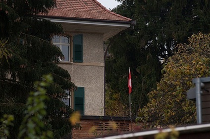 Der Wohnsitz von Markus Seiler in
                            Spiez, geisteskranker Kanton Bern