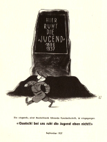 September 1937: Drittes Reich: Die Zeitschrift
                  "Jugend" geht ein