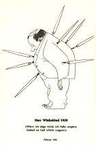 February 1939: Swastika fountain pens are hitting
                  the honest Swiss man Winkelried