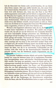 Rittersbacher: Wirkungen der Schule im
                            Lebenslauf, Seite 219, wo der
                            "Vollmensch" der Steiner-Schule
                            verherrlicht wird