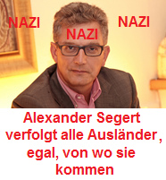 Nazi-Grafiker Alexander Segert,
                                    Portrait